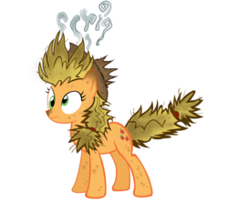 Size: 1884x1755 | Tagged: safe, artist:treez123, applejack, earth pony, pony, apple family reunion, g4, burned, female, simple background, solo, transparent background, vector