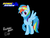 Size: 900x675 | Tagged: safe, artist:familyof6, rainbow dash, pony, g4, crossover, female, male, solo, sonic rainboom, sonic riders, sonic the hedgehog, sonic the hedgehog (series), style emulation