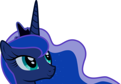 Size: 10024x7000 | Tagged: safe, artist:naiaden, princess luna, pony, g4, absurd resolution, female, simple background, solo, transparent background, vector