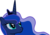 Size: 10024x7000 | Tagged: safe, artist:naiaden, princess luna, pony, g4, absurd resolution, female, simple background, solo, transparent background, vector