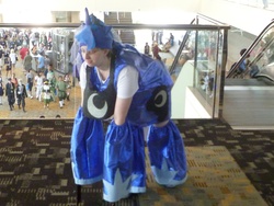 Size: 2560x1920 | Tagged: safe, princess luna, human, g4, cosplay, irl, irl human, photo, the encumbered