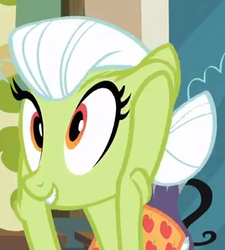 Size: 303x336 | Tagged: safe, screencap, granny smith, earth pony, pony, apple family reunion, g4, cropped, female, mare, solo, young, young granny smith