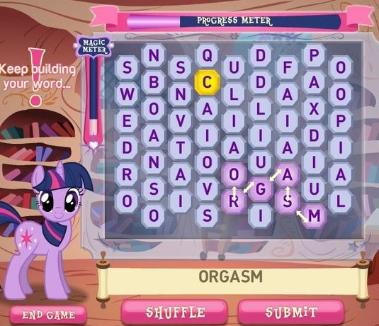 190874 - suggestive, twilight sparkle, female, game, orgasm, twilight  sparkle's magical mysteries - Derpibooru