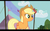 Size: 1680x1028 | Tagged: safe, screencap, applejack, apple family reunion, g4, letterboxing, youtube caption