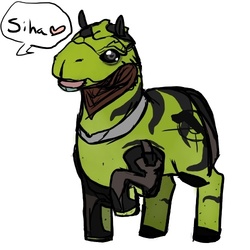 Size: 500x500 | Tagged: safe, artist:rabbitzoro, mass effect, ponified, thane krios