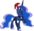 Size: 6536x6000 | Tagged: dead source, safe, artist:fehlung, princess luna, pony, absurd resolution, christmas, female, hat, hoof shoes, peytral, princess shoes, raised hoof, simple background, slim, solo, thin, transparent background, vector