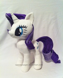 Size: 970x1200 | Tagged: safe, artist:planetplush, rarity, pony, g4, irl, photo, plushie, solo