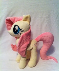 Size: 993x1200 | Tagged: safe, artist:planetplush, fluttershy, pony, g4, irl, photo, plushie, solo