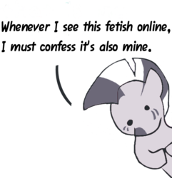 Size: 500x518 | Tagged: artist needed, safe, zecora, pony, zebra, g4, caption, dialogue, female, rhyme, simple background, solo, that is my fetish, transparent background