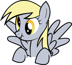 Size: 900x818 | Tagged: safe, artist:doesitworksjay, derpy hooves, pegasus, pony, g4, female, mare, scrunchy face, simple background, solo, transparent background, vector