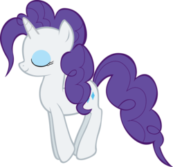 Size: 2500x2420 | Tagged: safe, artist:nicolasnsane, rarity, pony, g4, alternate hairstyle, female, simple background, solo, transparent background, vector