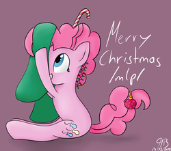 Size: 1215x1074 | Tagged: safe, artist:poniesinboxes, pinkie pie, g4, /mlp/, christmas