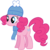 Size: 2300x2300 | Tagged: safe, pinkie pie, earth pony, pony, g4, christmas, clothes, female, hat, hearth's warming eve, scarf, simple background, solo, transparent background, vector