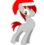 Size: 900x925 | Tagged: safe, artist:krust78, oc, oc only, pony, christmas, hat, male, one eye closed, santa hat, simple background, stallion, transparent background, wink