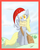 Size: 1285x1600 | Tagged: safe, artist:bloodwolvenl, derpy hooves, pegasus, pony, g4, christmas, cute, female, hat, mare, santa hat, solo