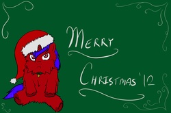 Size: 2400x1587 | Tagged: safe, artist:ten meters, fluffy pony, christmas, fluffy pony original art