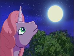 Size: 640x480 | Tagged: safe, screencap, cheerilee (g3), pony, unicorn, g3, the runaway rainbow, moon