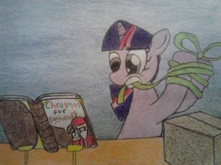 Size: 2592x1936 | Tagged: safe, artist:datte-before-dawn, twilight sparkle, pony, g4, female, solo, traditional art