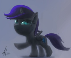 Size: 673x552 | Tagged: safe, artist:grissaecrim, oc, oc only, oc:nyx, alicorn, pony, alicorn oc, cute, filly, solo