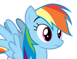 Size: 5000x3822 | Tagged: safe, artist:commypink, rainbow dash, g4, simple background, transparent background, vector