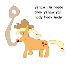 Size: 225x225 | Tagged: safe, applejack, earth pony, pony, g4, female, ms paint, solo