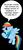 Size: 572x1237 | Tagged: safe, rainbow dash, g4, christmas, comic sans, derpibooru christmas theme, meta, request, text