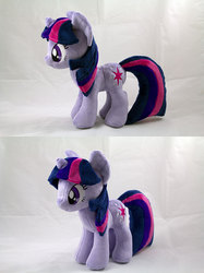 Size: 800x1067 | Tagged: safe, artist:thurinus, twilight sparkle, pony, g4, irl, photo, plushie, solo