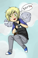 Size: 478x729 | Tagged: safe, derpy hooves, human, g4, humanized, rule 63, winged humanization