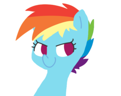 Size: 515x410 | Tagged: safe, artist:milou-1942, rainbow dash, g4, alternate hairstyle