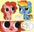 Size: 1280x1197 | Tagged: dead source, safe, artist:dhui, pinkie pie, rainbow dash, g4, blog, chibi, comic, potato, rainbow dash is a potato, tired pie