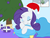 Size: 2357x1777 | Tagged: safe, artist:fribox, rarity, pony, unicorn, g4, christmas, female, solo