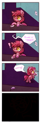 Size: 592x1769 | Tagged: safe, artist:haute-claire, ruby pinch, pony, ask ruby pinch, g4, ask, comic, solo, tumblr