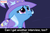 Size: 1024x672 | Tagged: safe, trixie, comic:celestia's servant interview, g4, caption, interview, meta, pouting