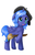 Size: 900x1404 | Tagged: safe, artist:h00fbump, princess luna, pony, g4, female, paintbrush, simple background, solo, tongue out, woona