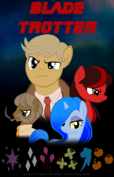 Size: 600x927 | Tagged: safe, blade runner, crossover, harrison ford, ponified