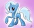 Size: 1680x1400 | Tagged: safe, artist:ostentatiousz, trixie, pony, unicorn, g4, female, horn, mare, smiling, solo