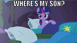 Size: 640x360 | Tagged: safe, twilight sparkle, g4, caption, image macro, sad