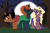 Size: 1175x768 | Tagged: source needed, safe, artist:bux, pony, unicorn, cloak, clothes, crossover, female, hocus pocus (film), mary sanderson, ponified, sanderson sisters, sarah sanderson, siblings, sisters, trio, winifred sanderson, witch, witch pony