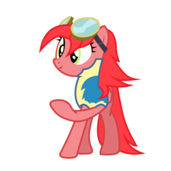 Size: 894x894 | Tagged: safe, artist:maomao27, oc, oc only, pegasus, pony, simple background, solo, transparent background, vector, wonderbolt trainee uniform