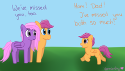 Size: 1920x1080 | Tagged: safe, artist:verminshy, scootaloo, g4, happy