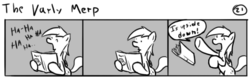 Size: 802x253 | Tagged: safe, artist:tetrapony, derpy hooves, pegasus, pony, comic:the daily derp, g4, female, mare, the varly merp