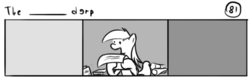 Size: 802x253 | Tagged: safe, artist:tetrapony, derpy hooves, pegasus, pony, comic:the daily derp, g4, comic, female, mare