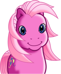 Size: 3375x4088 | Tagged: safe, artist:rainbowrage12, pinkie pie (g3), pony, g3, female, looking at you, simple background, solo, staring into your soul, transparent background, vector