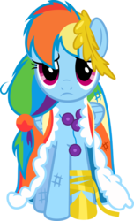 Size: 697x1146 | Tagged: safe, artist:rainbowrage12, rainbow dash, pegasus, pony, g4, the best night ever, clothes, dress, female, gala dress, rainbow dash always dresses in style, simple background, solo, transparent background, vector