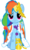 Size: 697x1146 | Tagged: safe, artist:rainbowrage12, rainbow dash, pegasus, pony, g4, my little pony: friendship is magic, the best night ever, clothes, dress, female, gala dress, rainbow dash always dresses in style, simple background, solo, transparent background, vector