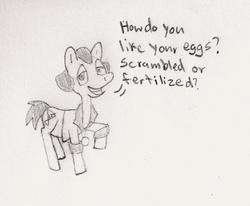 Size: 1202x989 | Tagged: safe, pony, larry laffer, leisure suit larry, ponified, solo, traditional art