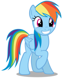 Size: 809x987 | Tagged: safe, artist:mrlolcats17, rainbow dash, pegasus, pony, g4, faic, female, mare, raised hoof, simple background, solo, squee, transparent background, vector