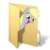 Size: 256x256 | Tagged: safe, derpy hooves, pegasus, pony, g4, computer icon, female, folder, mare, underp, webcore