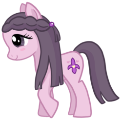 Size: 588x574 | Tagged: safe, artist:cuddleloveloves, pony, ace attorney, iris hawthorne, ponified, simple background, sister iris, solo, transparent background