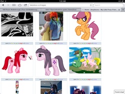 Size: 2048x1536 | Tagged: safe, fluttershy, rainbow dash, scootaloo, human, g4, exploitable meme, irl, juxtaposition, juxtaposition win, meta, photo